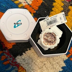 Baby G Shock: White NWT